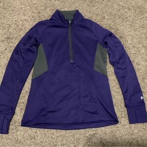 Under Armour Purple and Gray Women's Sweatshirt